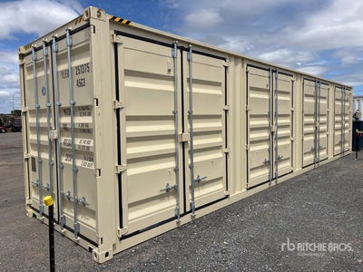 2025 40 ft High Cube Multi-Door حاويات تخزين