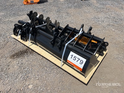 Quantity of (8) GIYI Excavator Attachments (Unused)