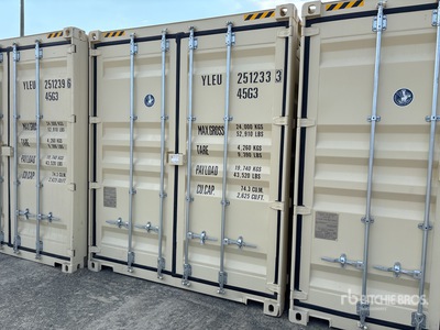 2025 40 Ft One-Way High Cube Conteneur de stockage (Unused)