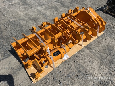 Quantity of (8) 2025 GIYI Mini Excavator Attachments (Unused)