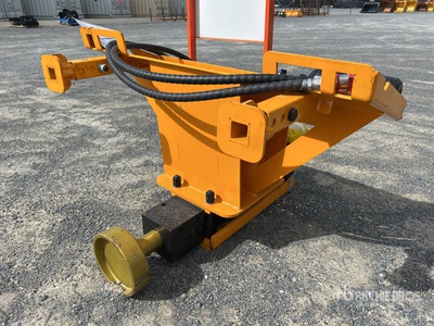 2025 GIYI GY-AD680 Skid Steer Post Driver (Unused)