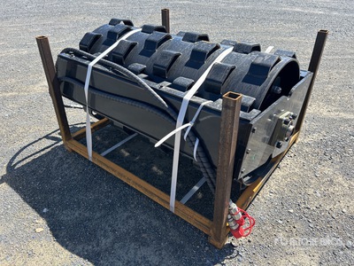 2025 GIYI GY-MCW39 1000 mm Mini Padfoot Skid Steer Vibratory Roller (Unused)