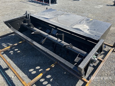 2025 GIYI GY-RR78 1980 mm Skid Steer Rock Rake Varios implementos minicargadora (Unused)