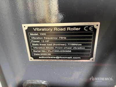 2025 SDLOOL SL1000 Dubbele trommelwals (Unused)