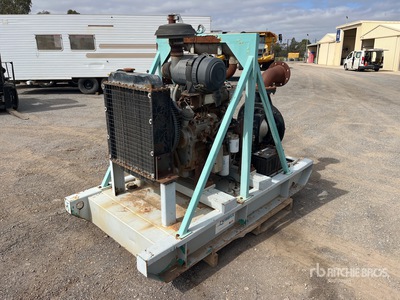 Davey 150 x 125 x 400 Skid-Mounted Water Pump