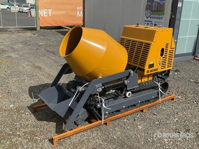 2025 SKLP SK-JBC400 Mini Tracked خلاط خرسانة متنقل (Unused)