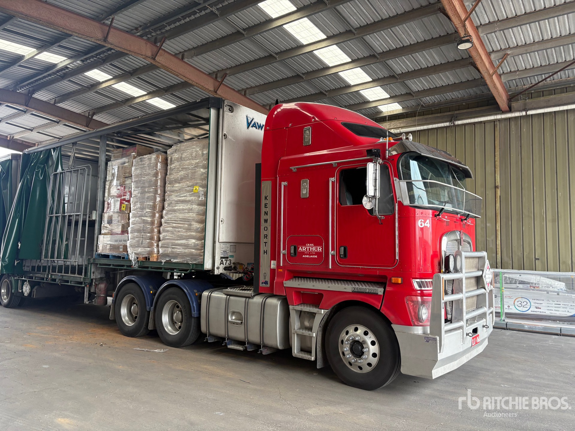2020 Kenworth K200 Aerodyne 6x4 T/A Sleeper Truck Tractor