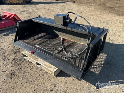 2025 GIYI GY-VB59 1500 mm Vibrating Skid Steer Bucket (Unused)