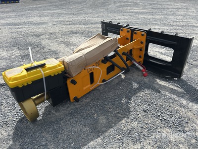 2025 GIYI GY-D680 Skid Steer Post Driver (Unused)