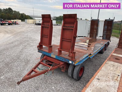 1989 GM Rimorchi GM320 3ARE Tri/A Pritsche Anhänger