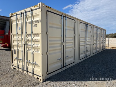 2025 40 ft High Cube Multi-Door حاويات تخزين