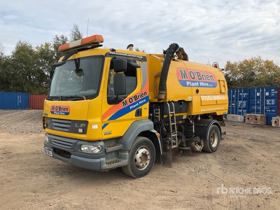 2017 Johnston on 2012 DAF 55.220 Sweeper Truck