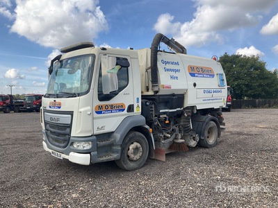 2015 Johnston on 2015 DAF LF Euro 6 Sweeper Truck