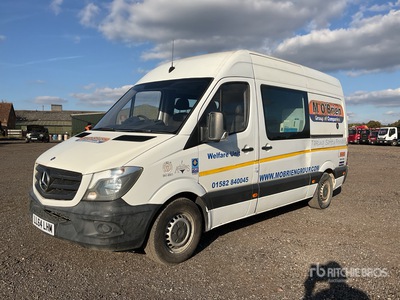 2014 Mercedes-Benz Sprinter 313 CDI 4x2 Welfare Van Truck