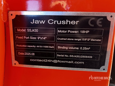 2025 SKLP SK-SSJ430 Tracked crusher Varios, Machacadora (Unused)