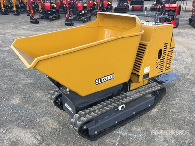 2025 SDLOOL SL-X1200J 1.2 t Stand-On Swivel Mini Crawler Dumper (Unused)