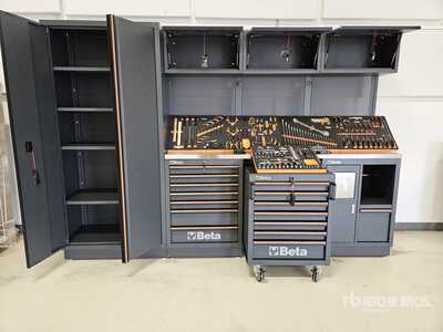 BETA C45PRO X/268UT Steel Workbench (Unused)