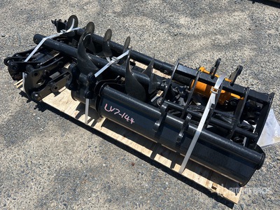 Quantity of (8) GIYI Excavator Attachments Attacco per escavatore (Unused)