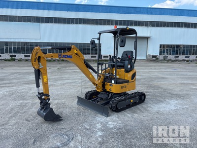 2022 XCMG XE17U Mini Excavator (Unused)