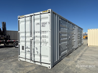 2025 40 ft High Cube Multi-Door Contenedor de almacenamiento