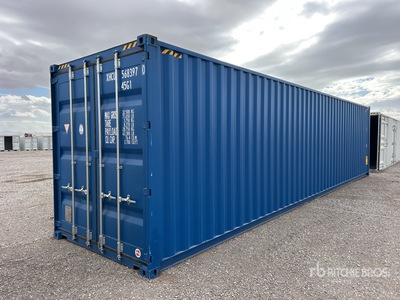 2025 40 ft High Cube Lagercontainer