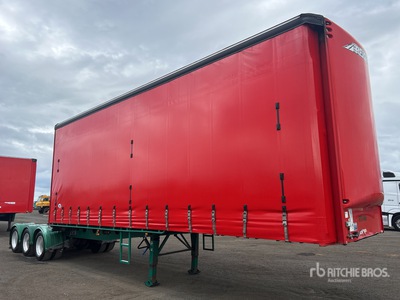 2012 MaxiTrans 8.4 m Tri/A B-Double Lead Remolque con Lona