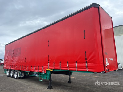 2012 MaxiTrans 12.6 m Tri/A Step Deck Remolque con Lona