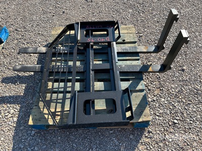 2025 GIYI GY-DHC 60 in Skid Steer Forks (Unused)