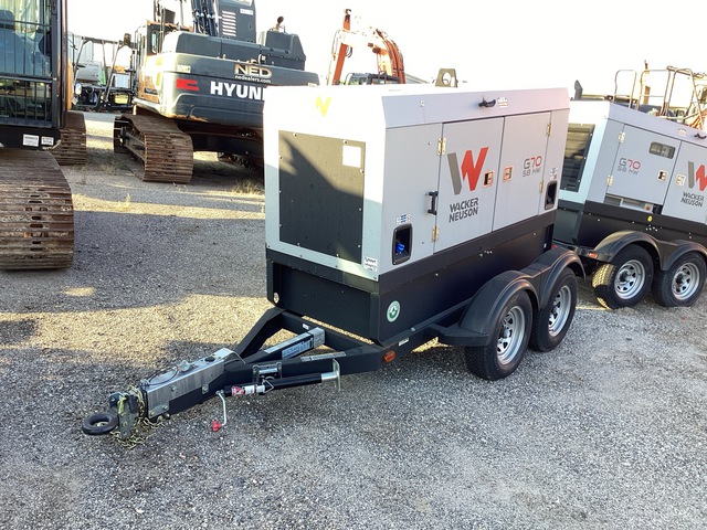 2023 Wacker Neuson G70 Mobile Generator Set