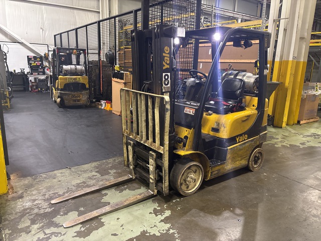 2019 Yale GC050VX 4800 lb Cushion Tire Forklift 2019 Yale GC050VX 4800 lb Cushion Tire Forklift