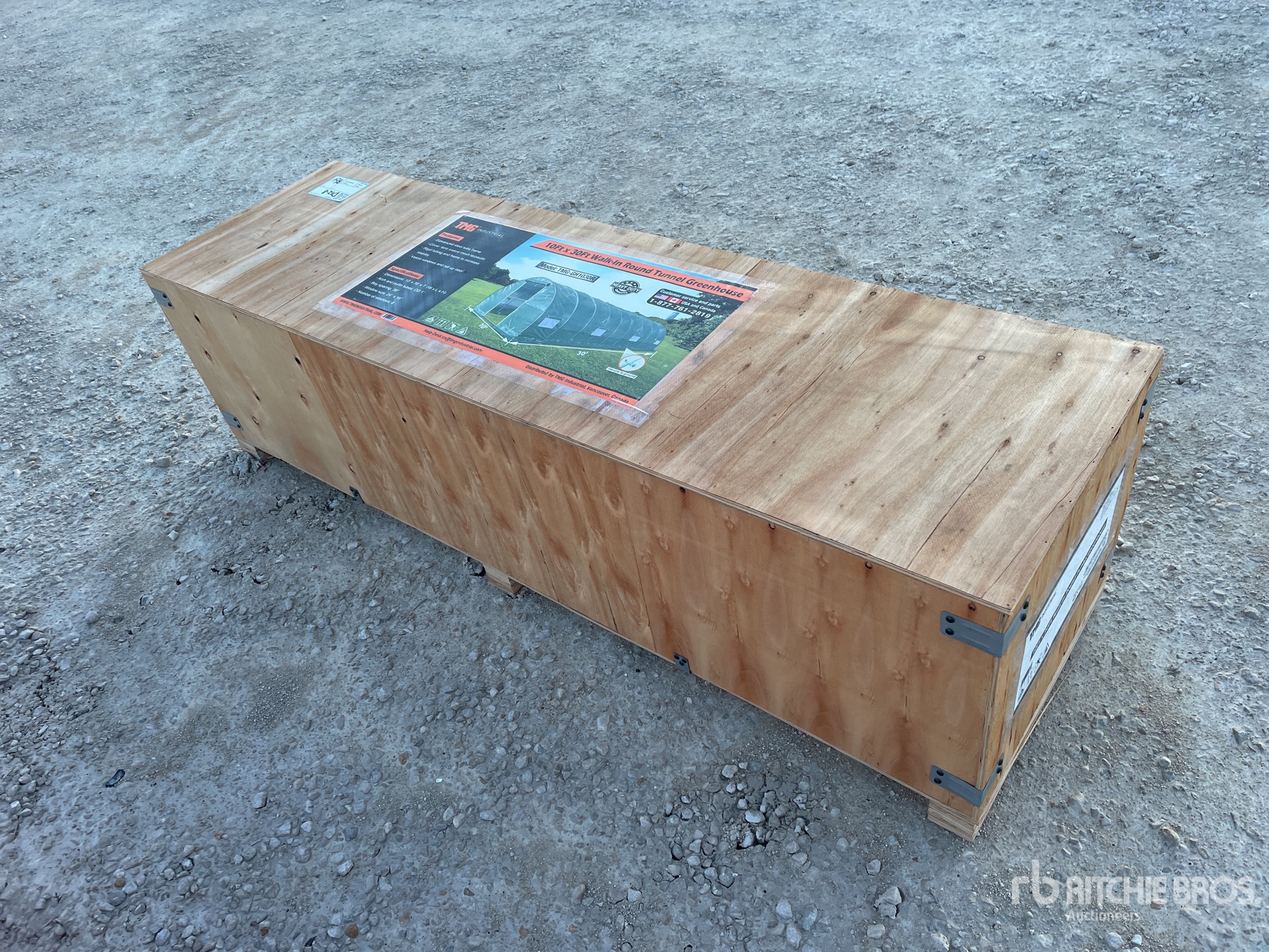 TMG 30 ft x 10 ft Greenhouse (Unused)