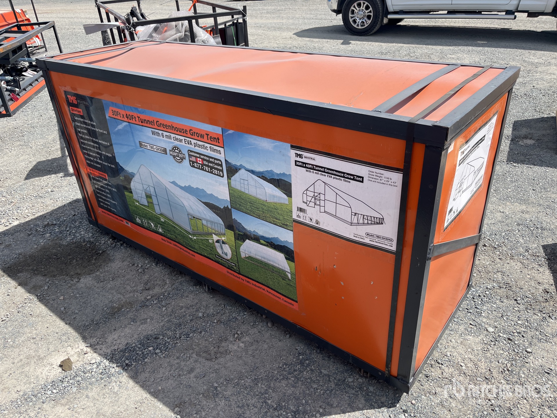 TMG 40 ft x 30 ft Greenhouse (Unused)