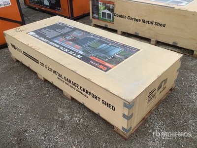 TMG MSC2020 20 ft x 20 ft Garage Shed (Unused)