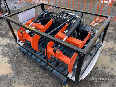 TMG SG60 1520 mm Skid Steer Grapple Bucket (Unused)