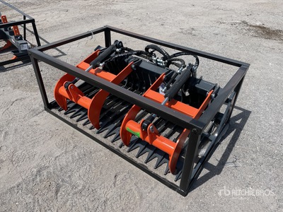 TMG SG60 1520 mm Skid Steer Grapple Bucket (Unused)