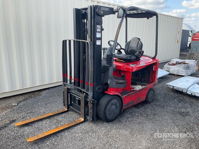 2011 Crown FC4525-50 3850 lb Electric Forklift (Inoperable)