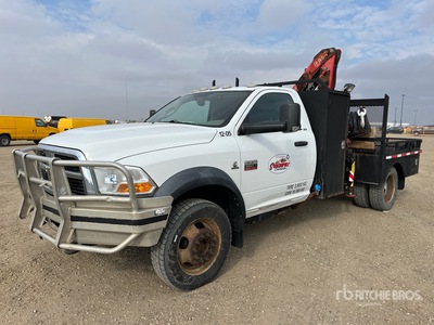 2006 Fassi F50A-24 4685 lb Knuckle Boom on 2012 Ram 5500 SLT 4x4 Boom Truck