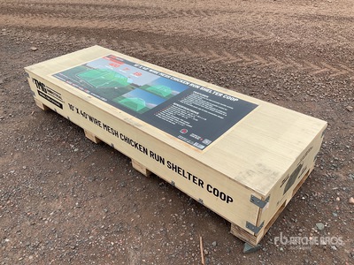 TMG 10 ft x 40 ft Mesh Chicken Run & Coop (Unused)