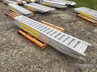 6 Ton Aluminum Loading Ramps Ferramenta e infissi (Unused)