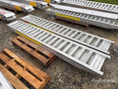 6 Ton Aluminum Loading Ramps Ferramenta e infissi (Unused)