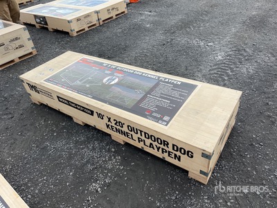 TMG 20 ft x 10 ft Dog Kennel (Unused)