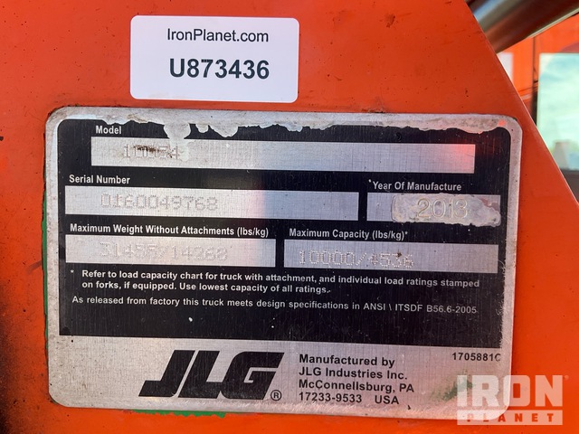 MANIPULADOR 2014 JLG