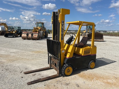 Hyster S50E 5650 lb Cushion Tire Forklift