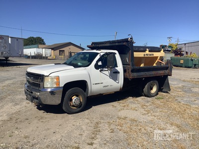 2007 Chevrolet 3500HD 4x4 شاحنة قلابة /محور واحد