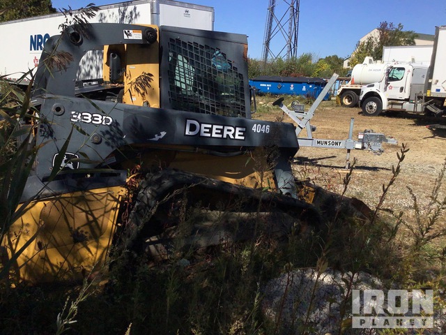 MINI CARGADOR SOBRE ORUGAS 2010 JOHN DEERE 333D