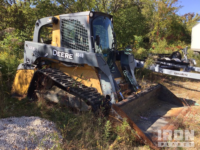 MINI CARGADOR SOBRE ORUGAS 2010 JOHN DEERE 333D