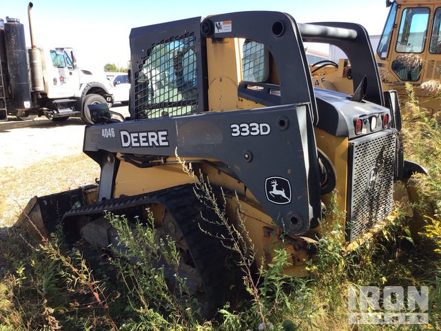 MINI CARGADOR SOBRE ORUGAS 2010 JOHN DEERE 333D