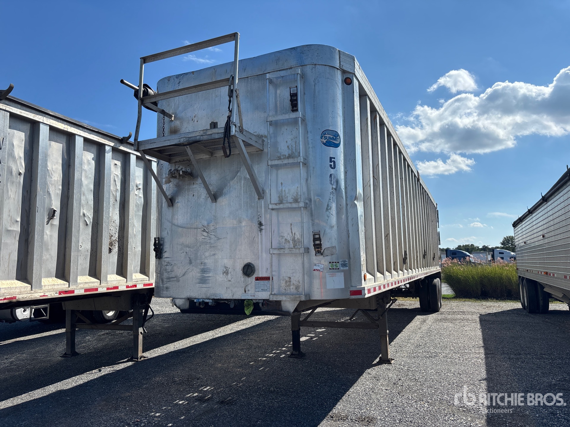 2006 Summitt T501 45 ft T/A Aluminum Moving Floor Trailer