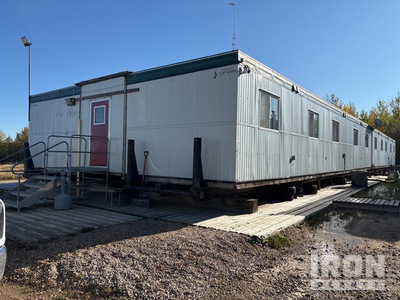 1998 Atco 4 Unit 60 ft x 12 ft 13 Person Skid-Mounted VIP Dorm Mobile Camp
