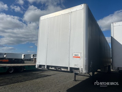 2014 Wilson AF-1080 45 ft T/A Curtain Side Trailer